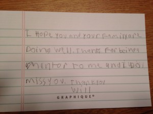 note from will 2